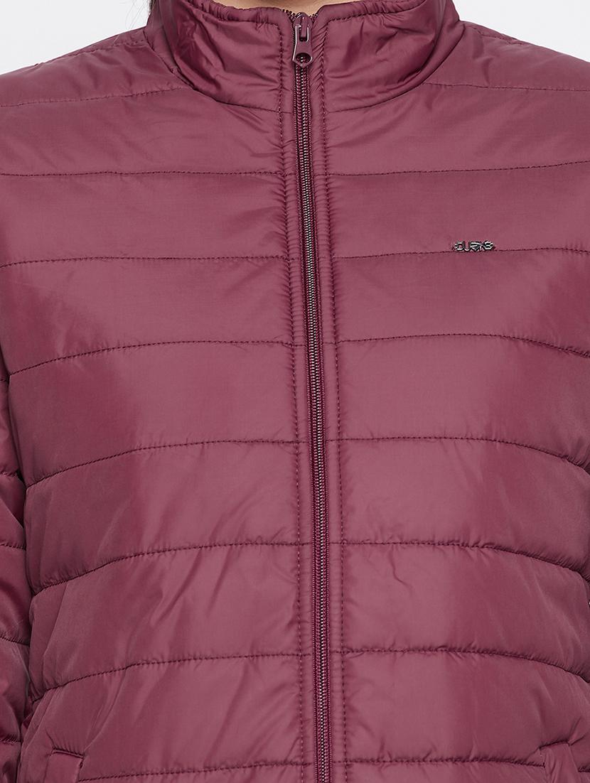 red solid jacket - 17949310 - Standard Image - 4