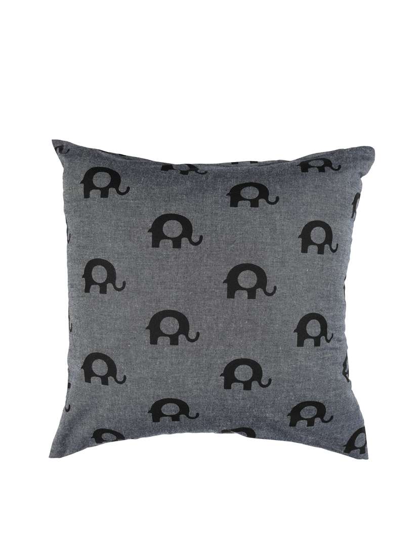 silk plain cushions_red - 17955641 - Standard Image - 1
