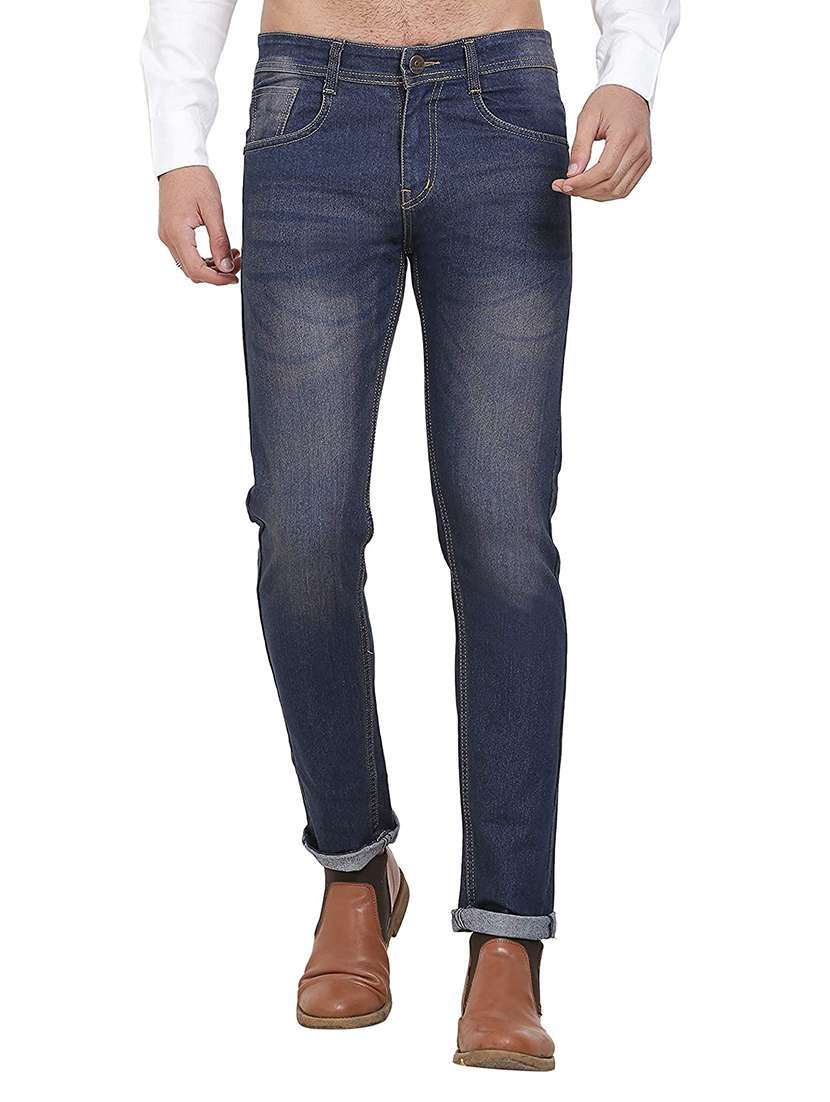 mens slim fit plain jeans