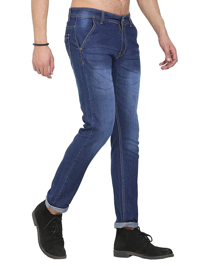 mens slim fit plain jeans - 17955690 - Standard Image - 1