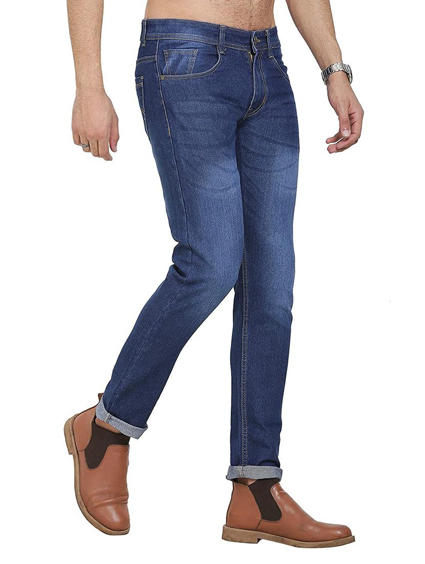 mens slim fit plain jeans - 17955692 - Standard Image - 1