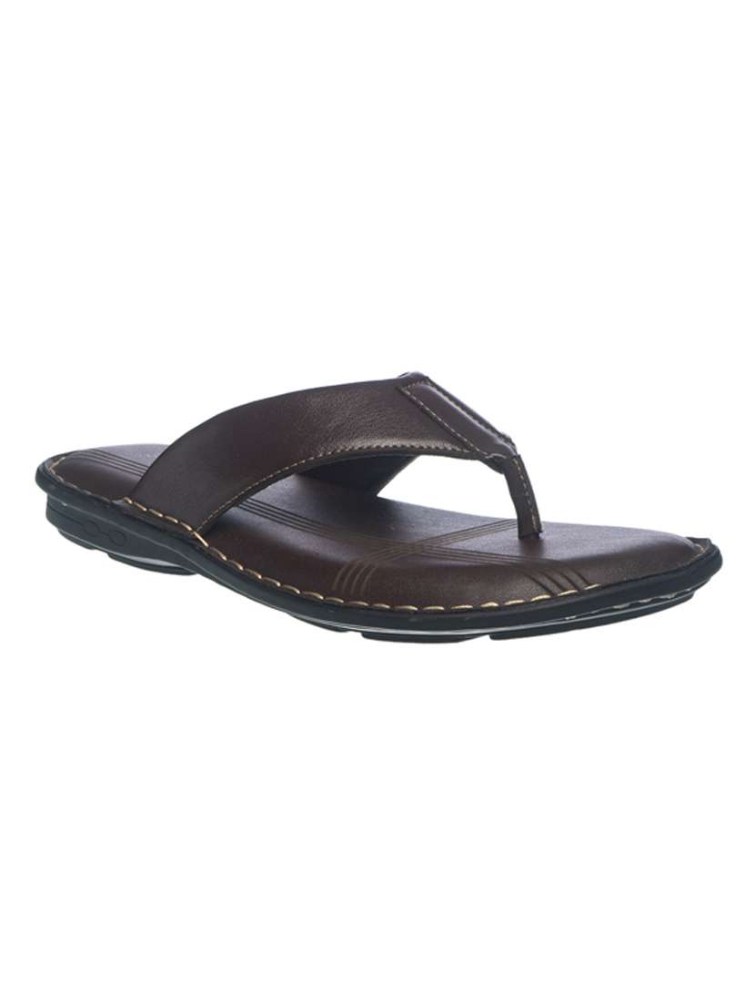 black synthetic & mesh slip on slippers