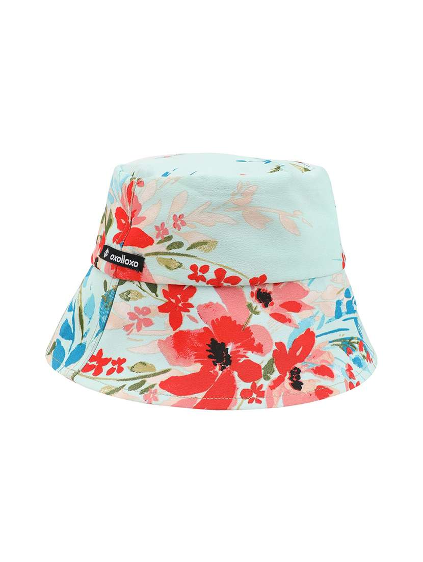 blue printed summer hat - 17956231 -  Standard Image - 1