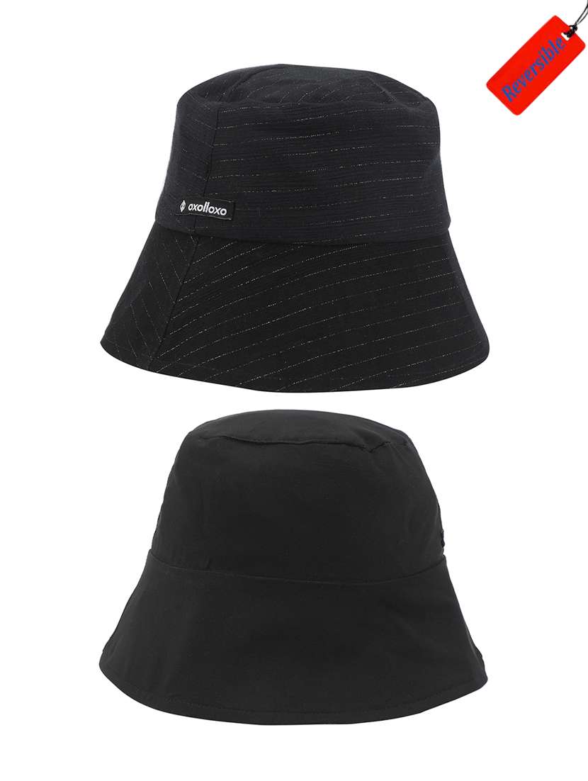 zip zap solid black hat