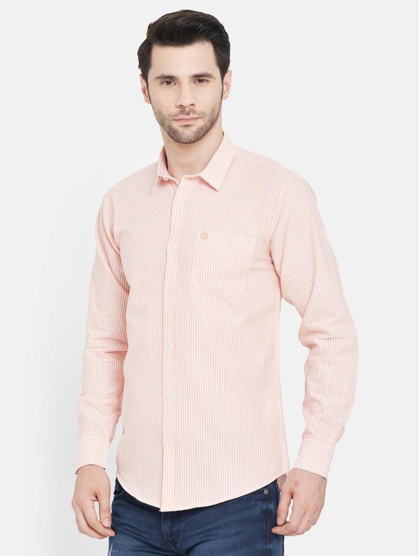 pink striped casual shirt - 17957279 -  Standard Image - 1