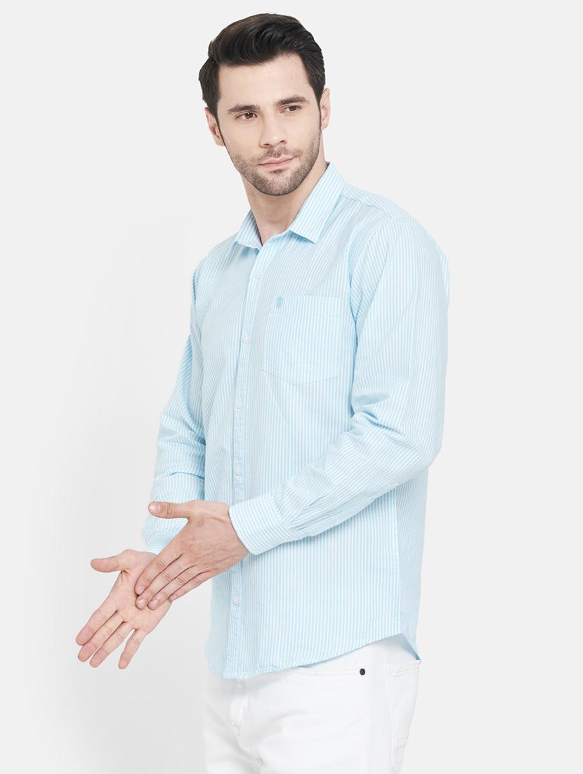 green striped casual shirt - 17957281 -  Standard Image - 1