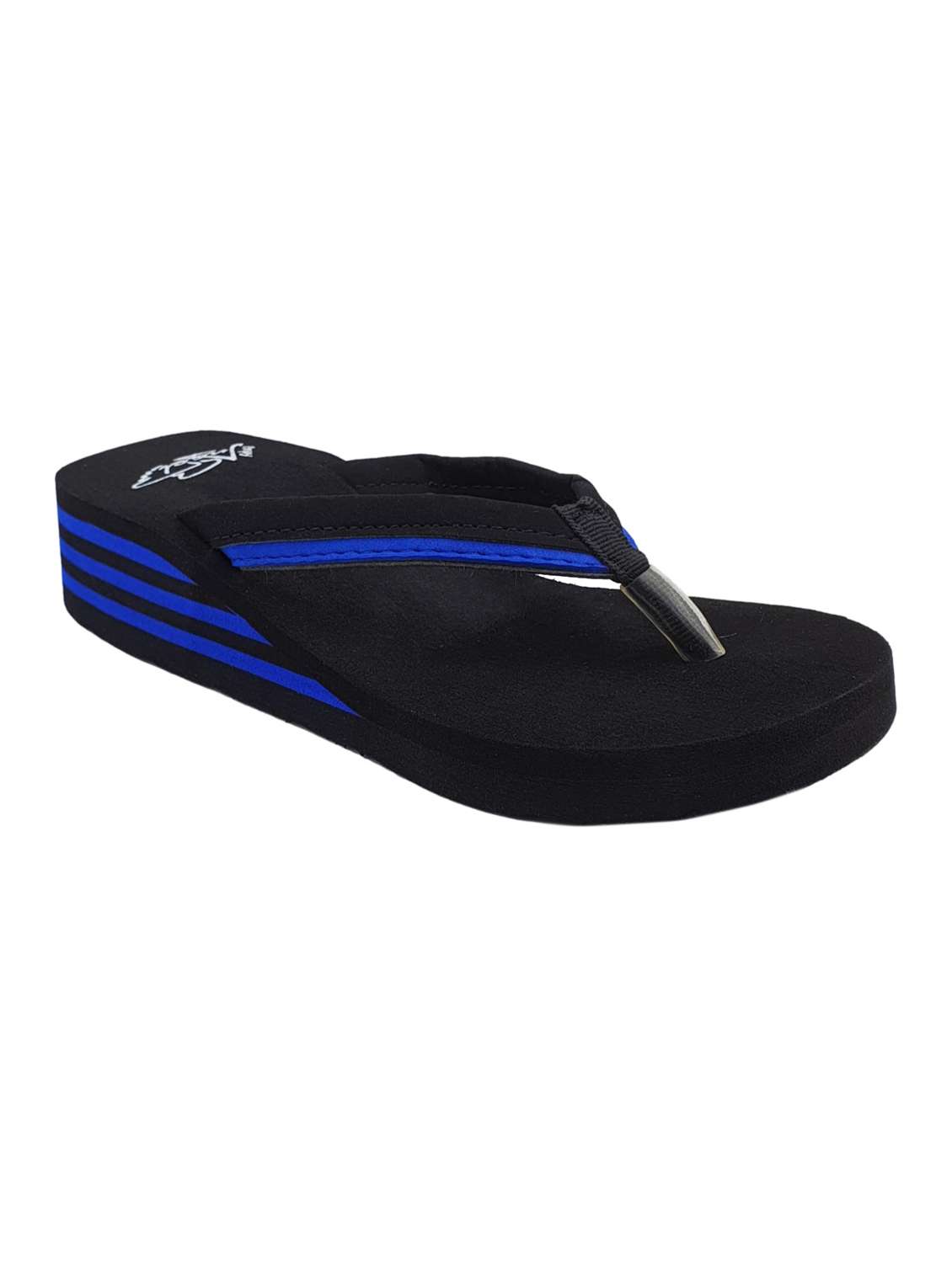 blue slip on flip flop - 17959720 - Standard Image - 1