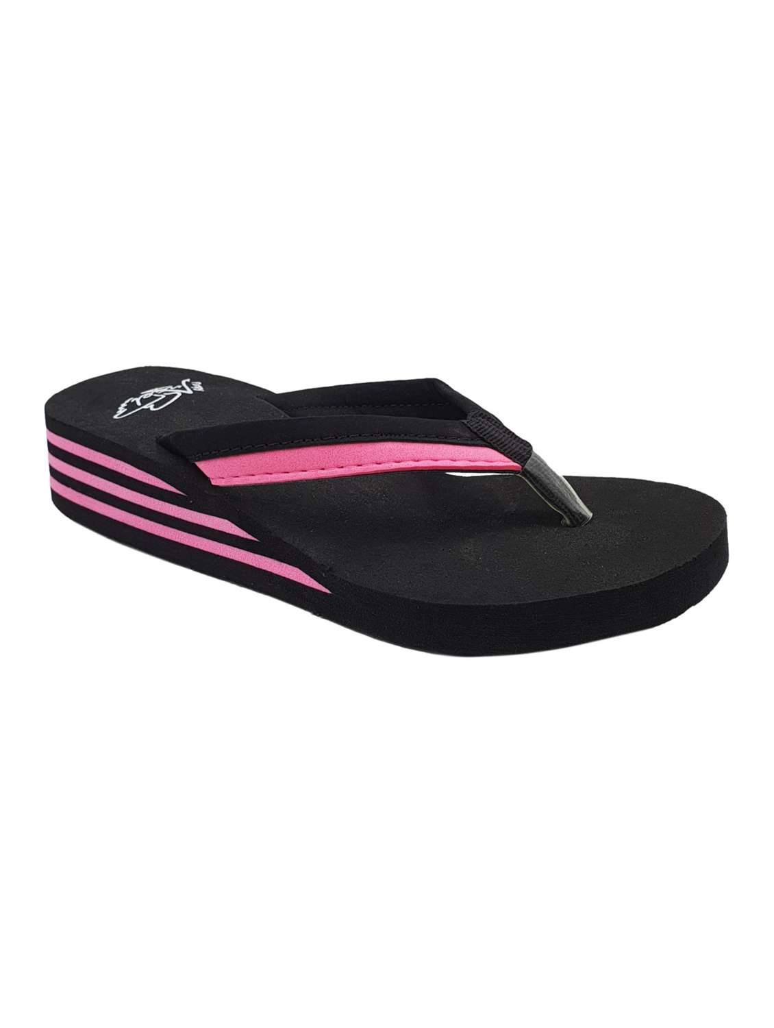 pink slip on flip flop - 17959723 -  Standard Image - 1
