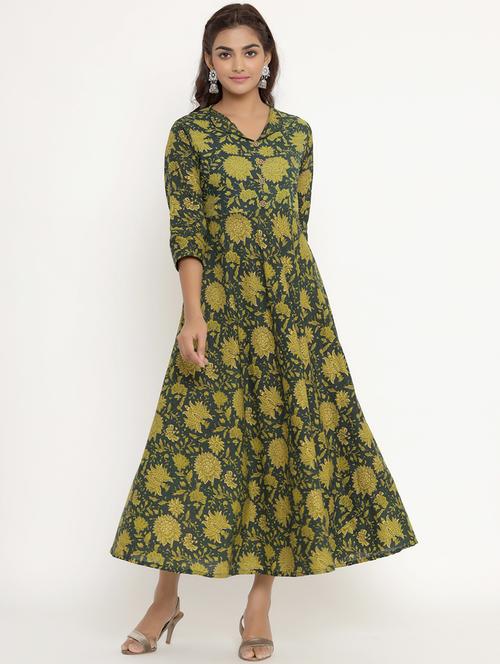 women's flared kurta - 17959731 - Standard Image - 0