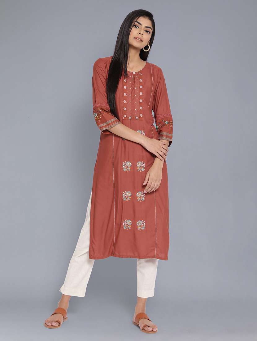 women's straight kurta