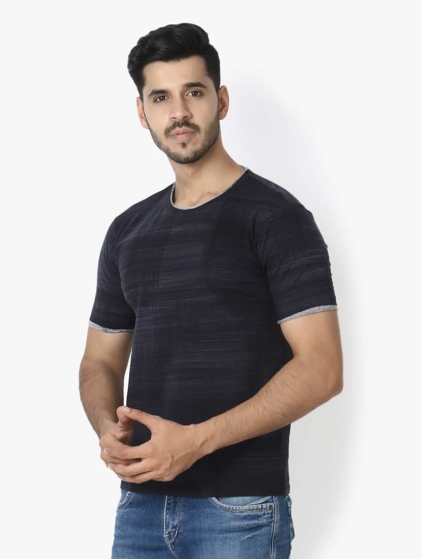 black printed t-shirt - 17961281 -  Standard Image - 1