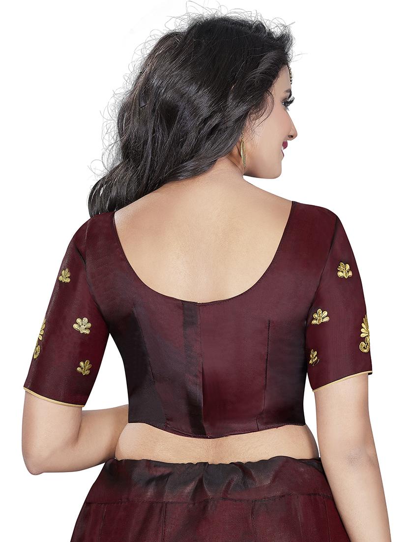 embroidered panelled lehenga - 17961764 - Standard Image - 4