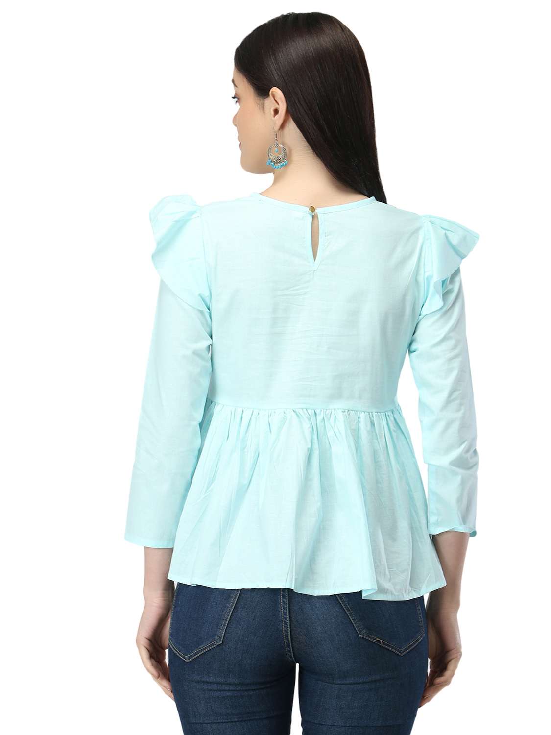 cotton embroidery top  - 17962173 -  Standard Image - 1