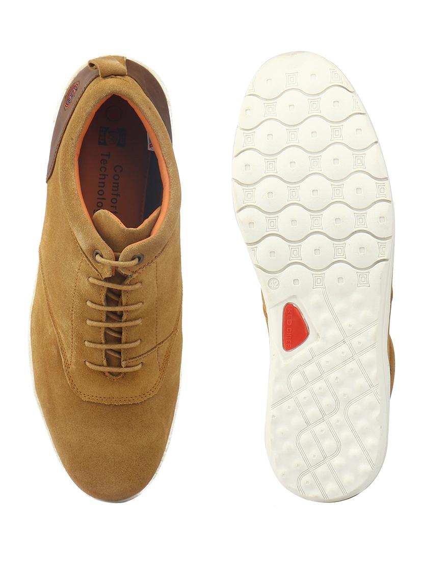 brown lace up casual shoe - 17965148 - Standard Image - 4
