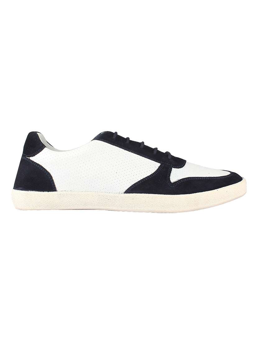 white leather lace up sneakers - 17965151 -  Standard Image - 1