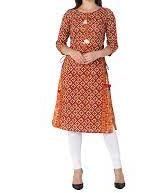 stylist kurti fabric cotton  - 17965543 -  Standard Image - 1