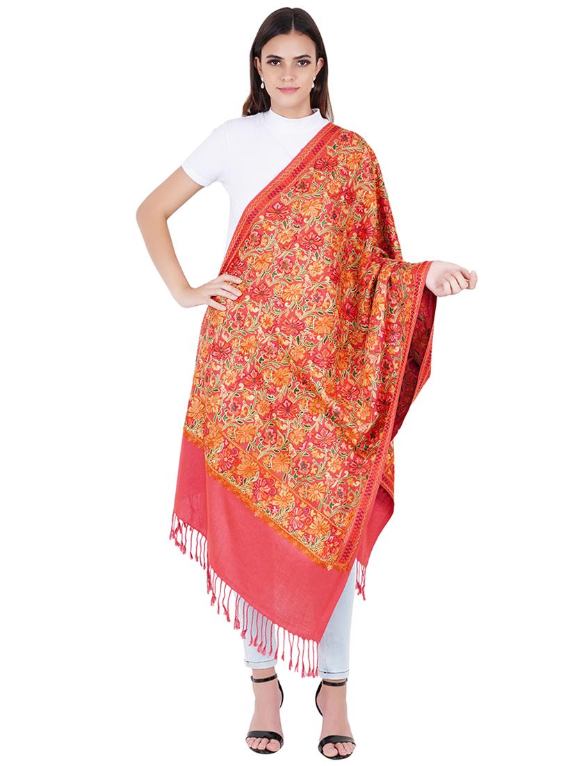 women's floral print stole - 17967805 - Standard Image - 1