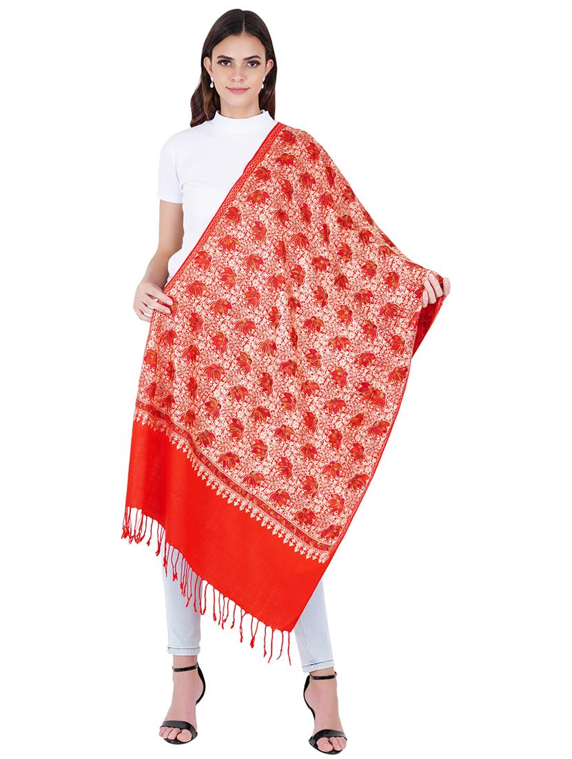 women's floral print stole - 17967820 -  Standard Image - 1