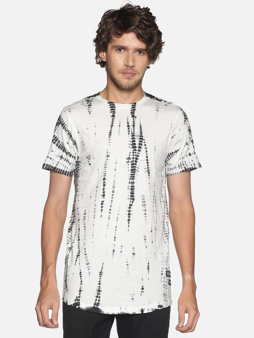 white tie & dye t-shirt