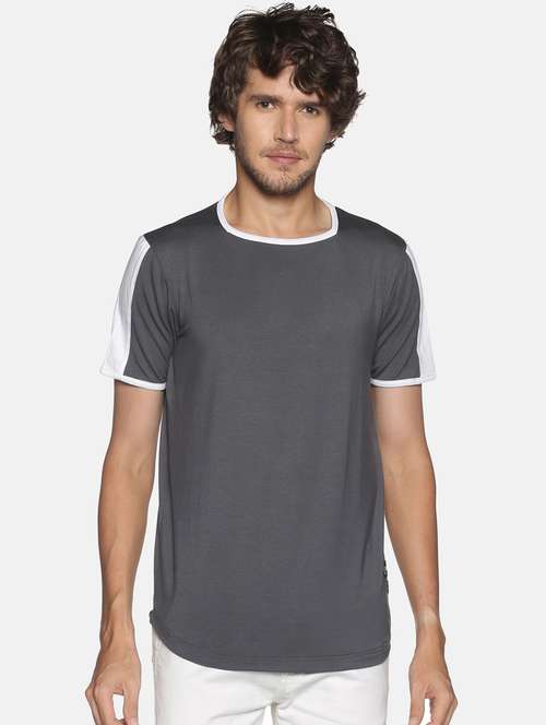 men color block short sleeve t-shirt - 17970020 -  Standard Image - 0