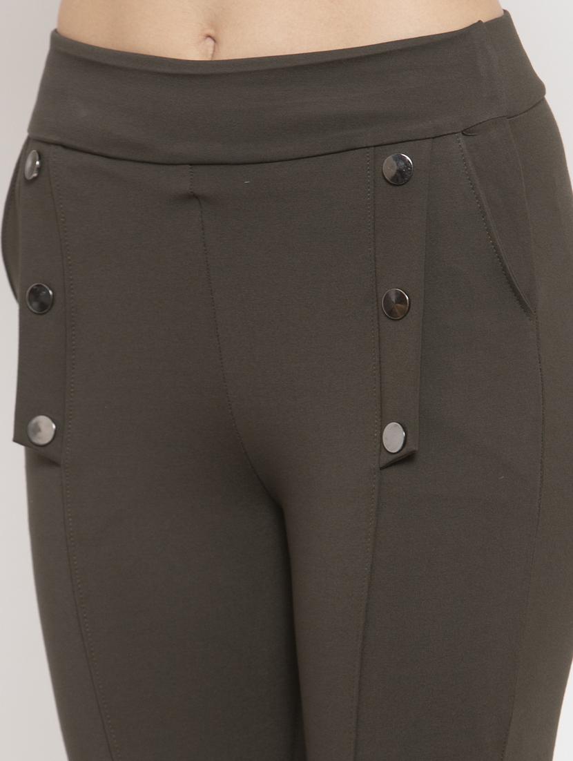 high rise solid jegging - 17970400 - Standard Image - 4