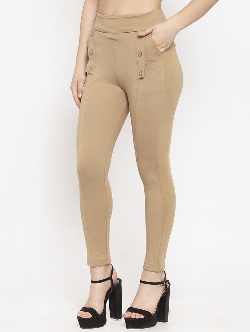 high rise solid jegging - 17970401 -  Standard Image - 1