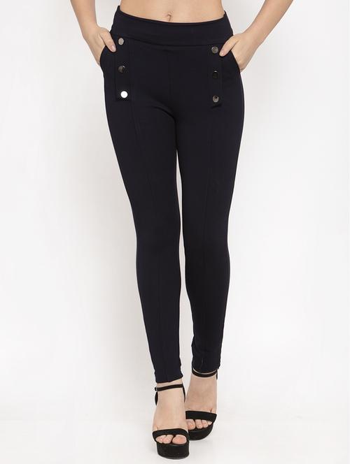high rise solid jegging - 17970402 -  Standard Image - 0