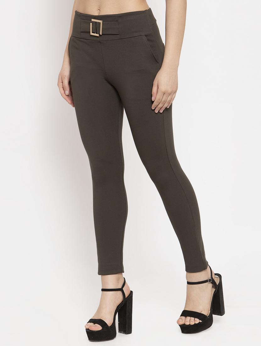 high rise solid jegging - 17970405 -  Standard Image - 1
