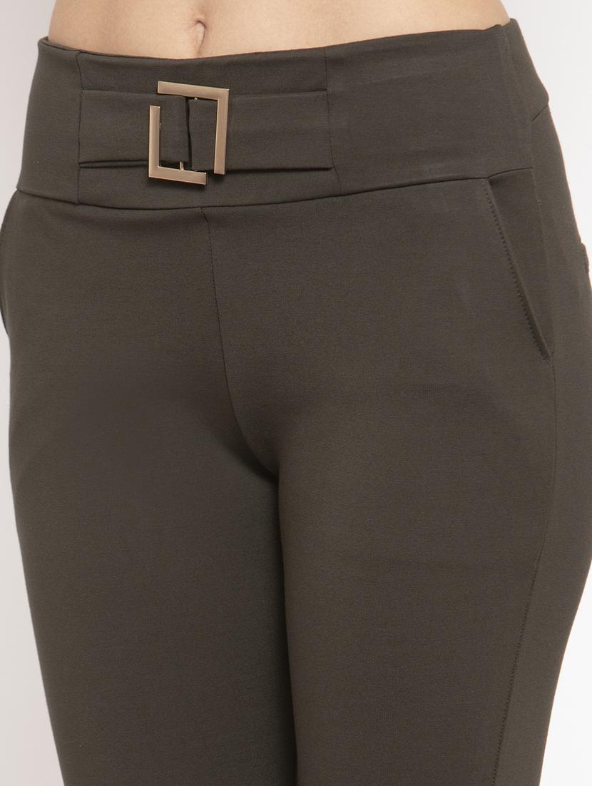 high rise solid jegging - 17970405 - Standard Image - 4