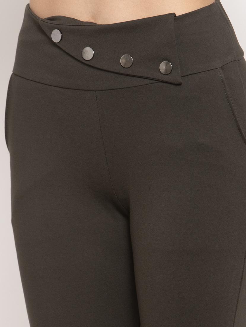 high rise solid jegging - 17970406 - Standard Image - 4