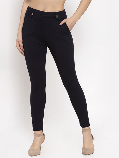 high rise solid jegging - 17970410 -  Standard Image - 0
