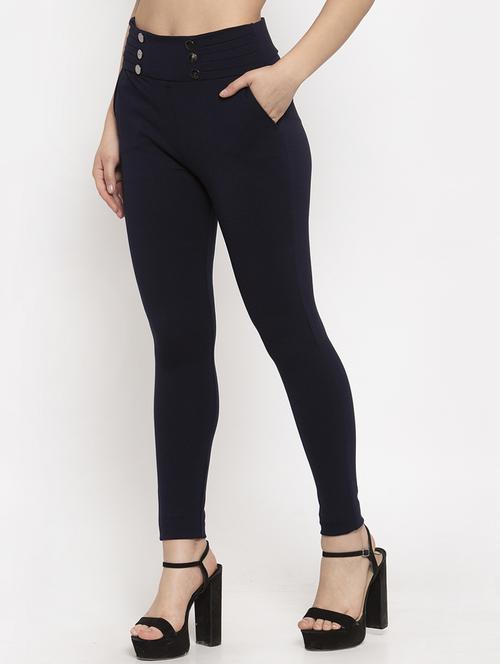 high rise solid jegging - 17970412 -  Standard Image - 0