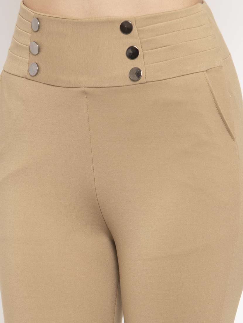 high rise solid jegging - 17970413 -  Standard Image - 4