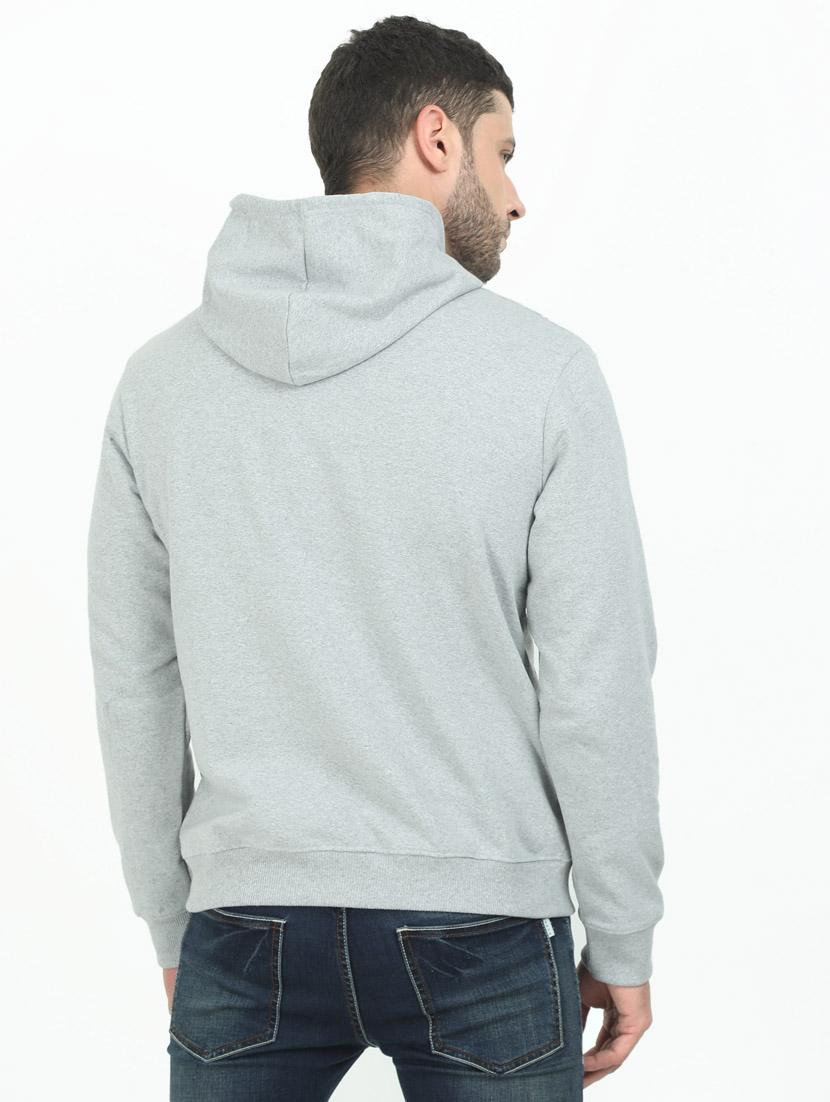 grey printed sweatshirt - 17974027 - Standard Image - 1