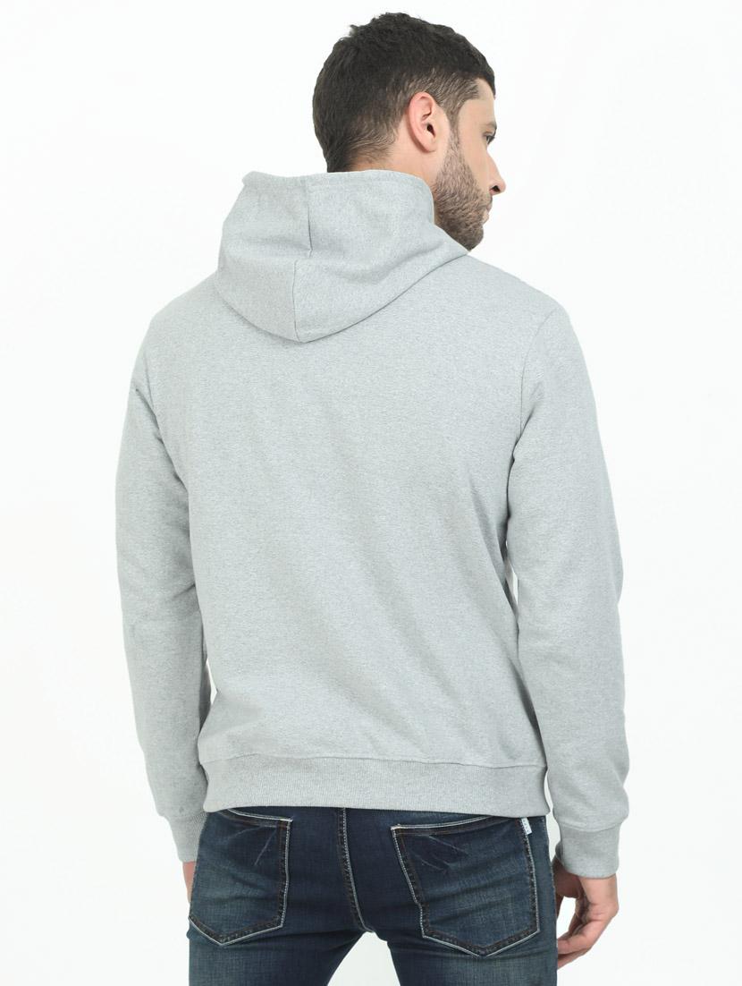 grey printed sweatshirt - 17974090 - Standard Image - 1