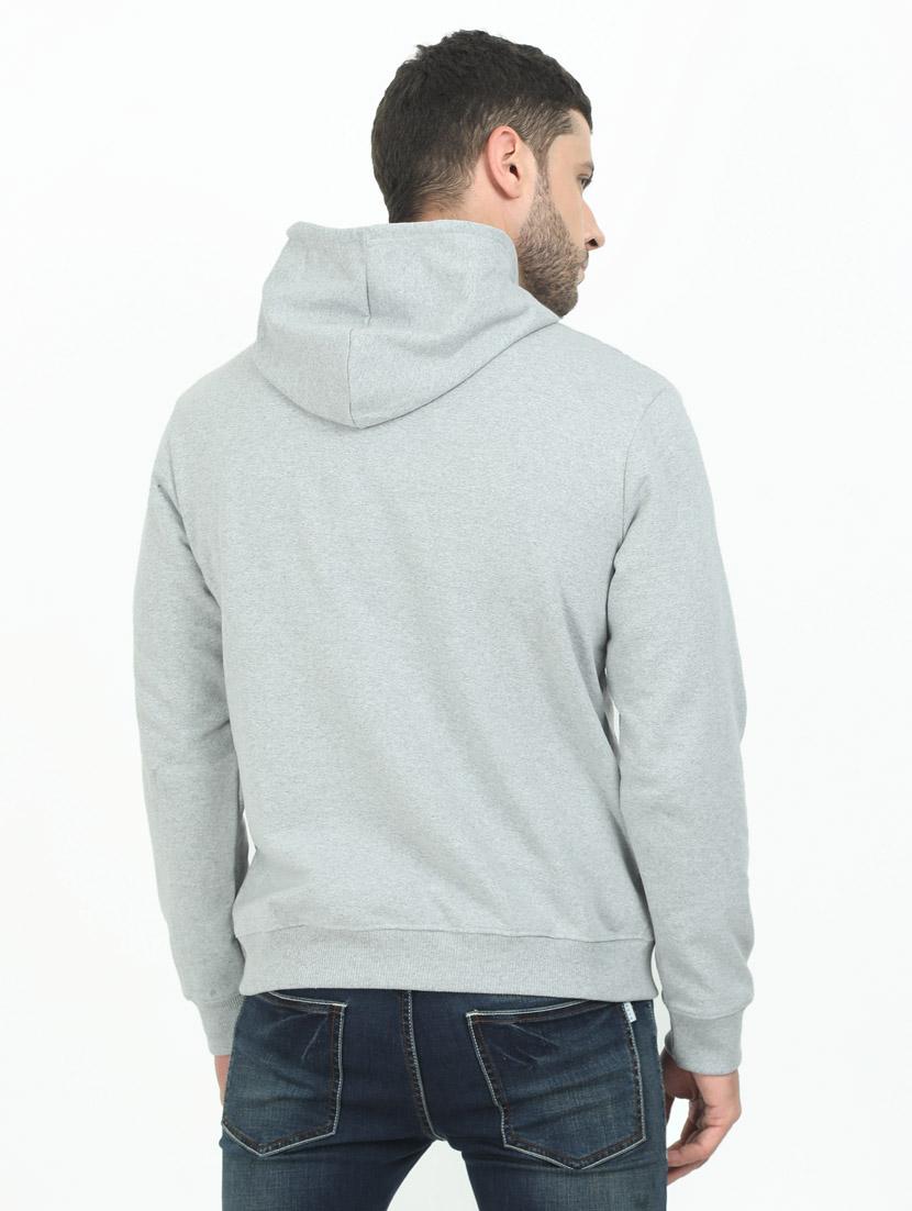 grey printed sweatshirt - 17974101 - Standard Image - 1