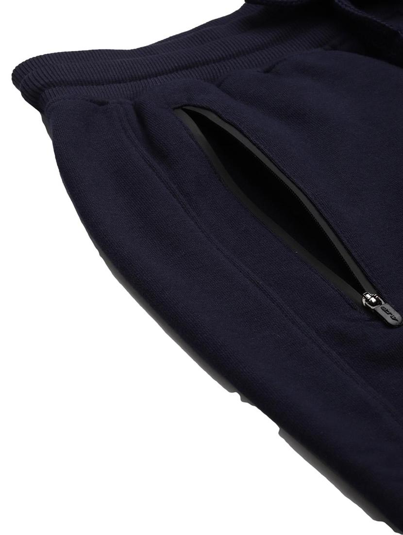 navy blue side taped joggers track pant - 17975770 - Standard Image - 4
