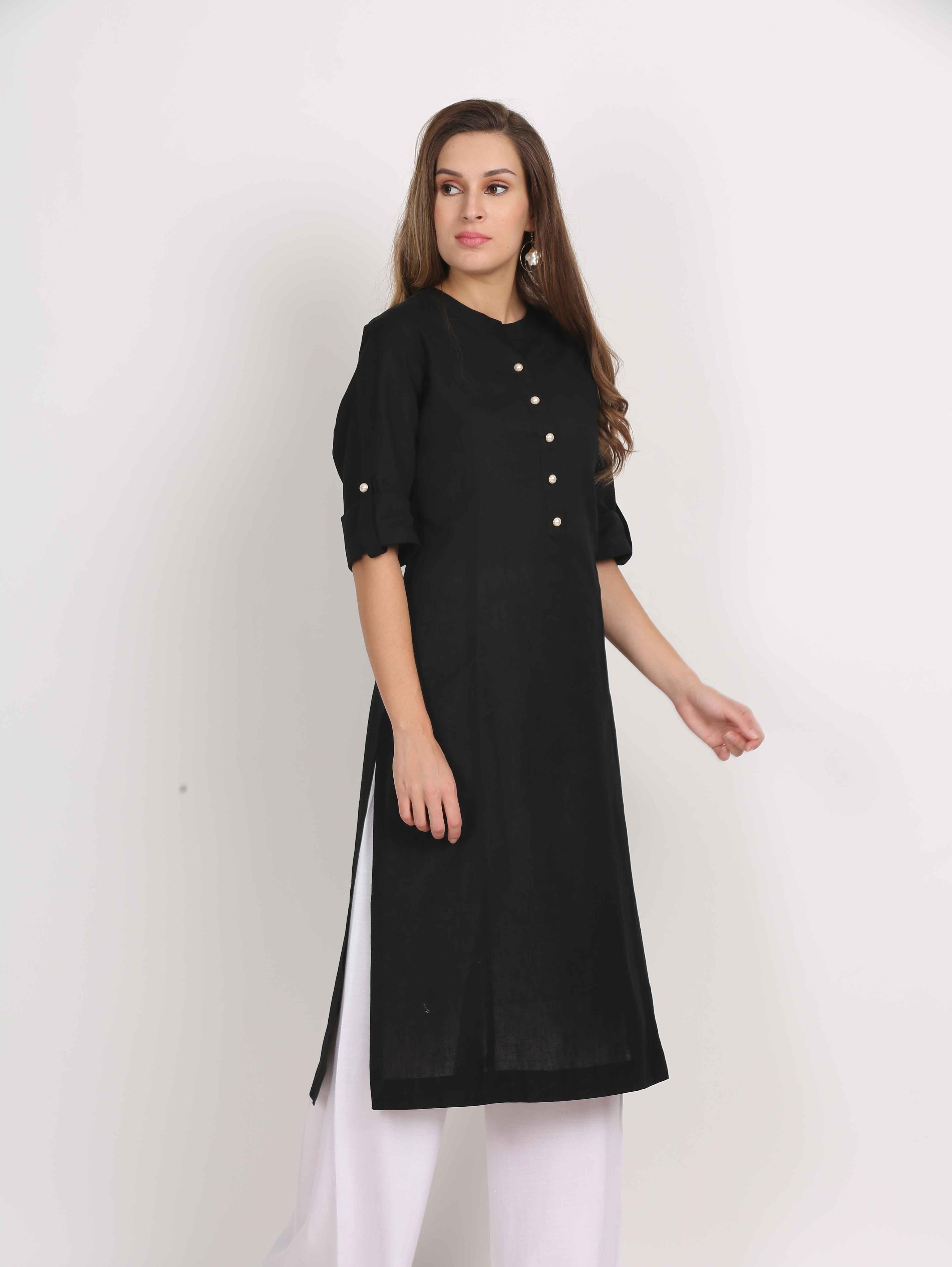 jivitha women solid straight cotton flex - 17977972 - Standard Image - 1