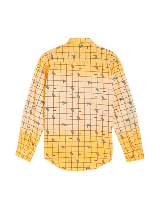 yellow checkered shirt - 17978039 - Standard Image - 1