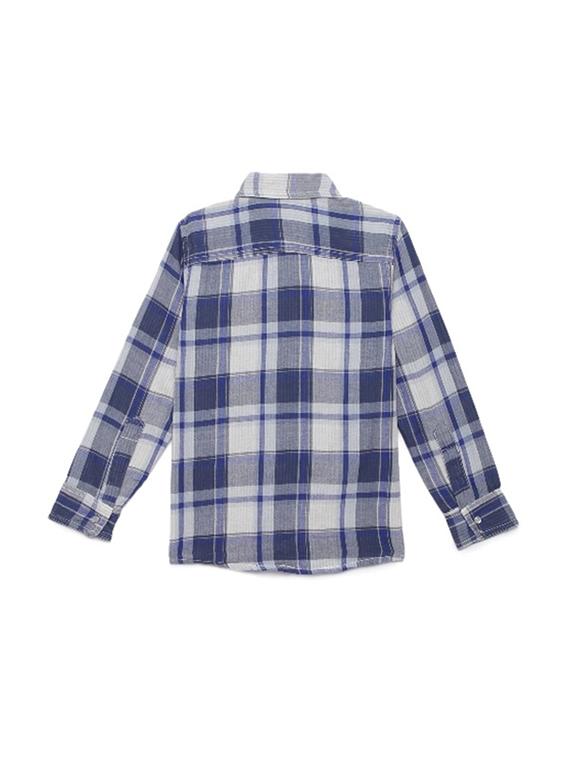 blue checkered shirt - 17978059 -  Standard Image - 1