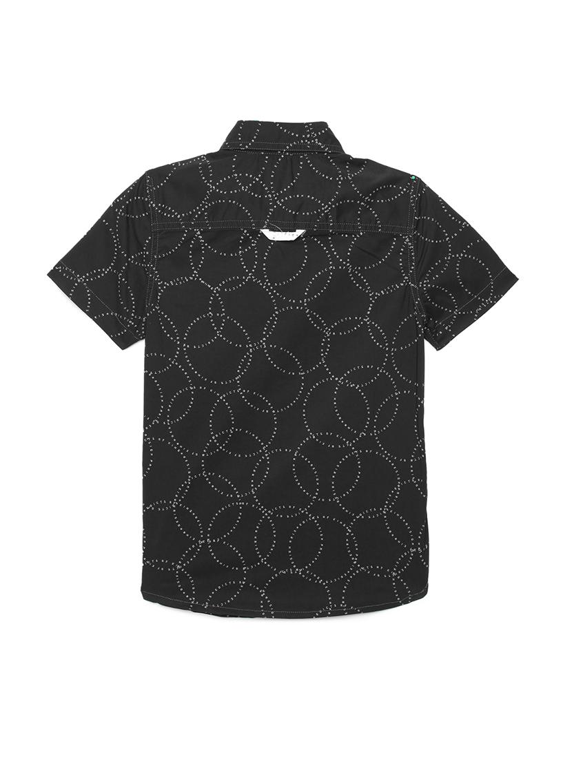 black printed shirt - 17978416 - Standard Image - 1
