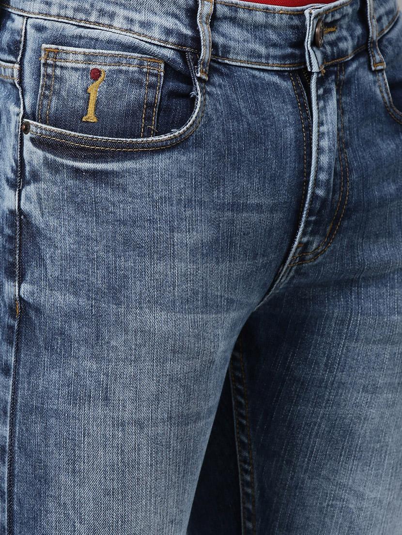 mens slim fit plain jeans - 17978849 - Standard Image - 4