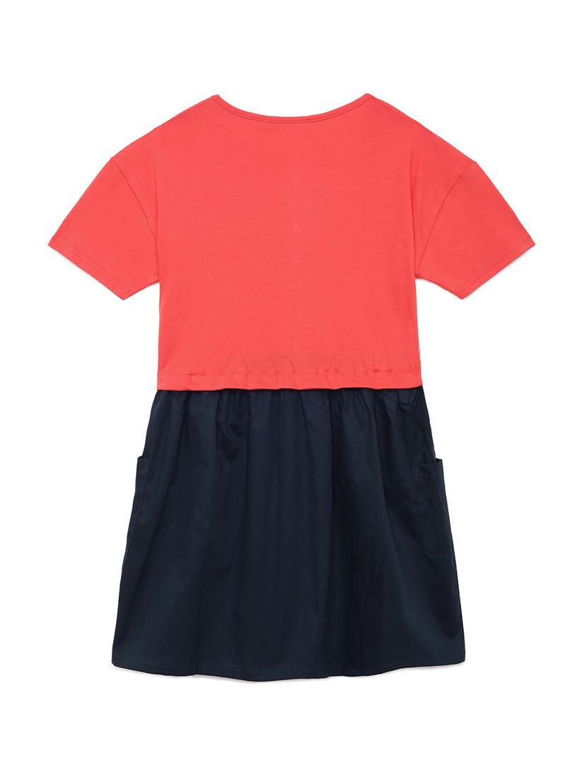 girls round neck short sleeves frock - 17978864 -  Standard Image - 1