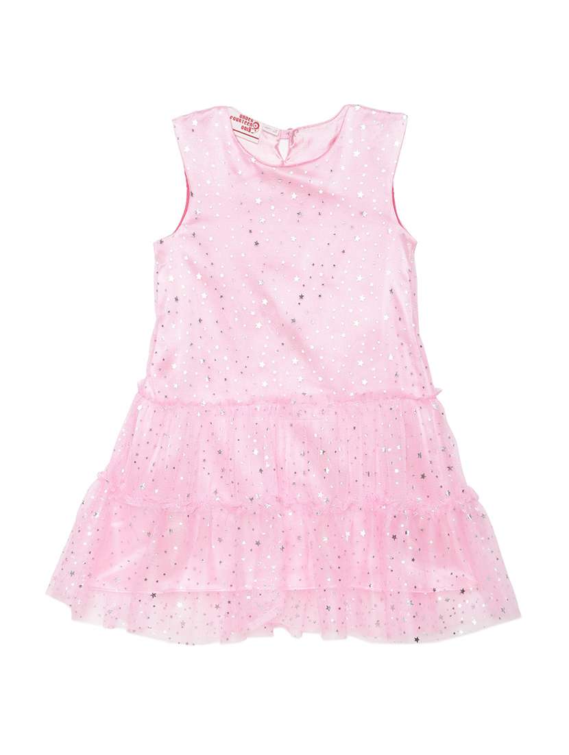 girls round neck sleeveless frock - 17978872 -  Standard Image - 1