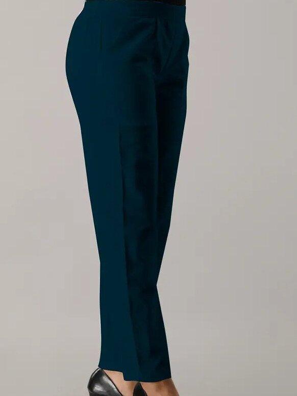 grey cotton trousers - 17978996 - Standard Image - 1