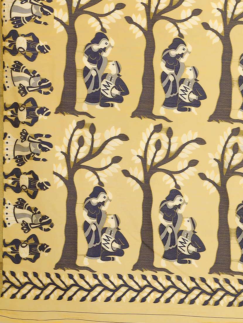 self design jamdani saree - 17979184 -  Standard Image - 4