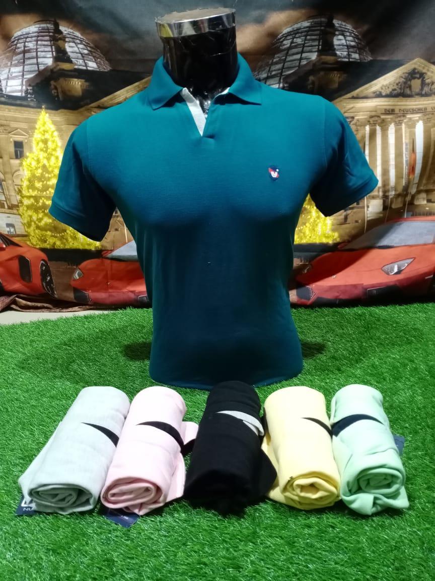 blue 100% cotton tshirt - 17980740 - Standard Image - 1