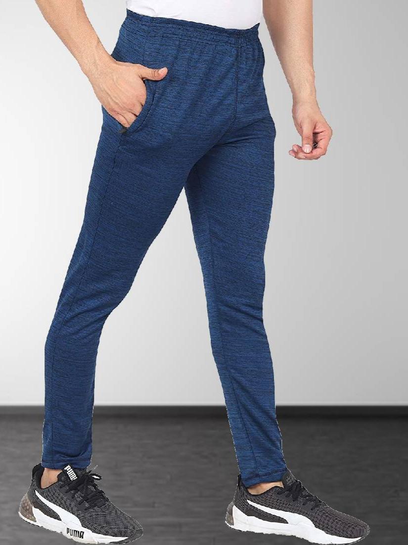 navy blue polyester track pant - 17985984 -  Standard Image - 1