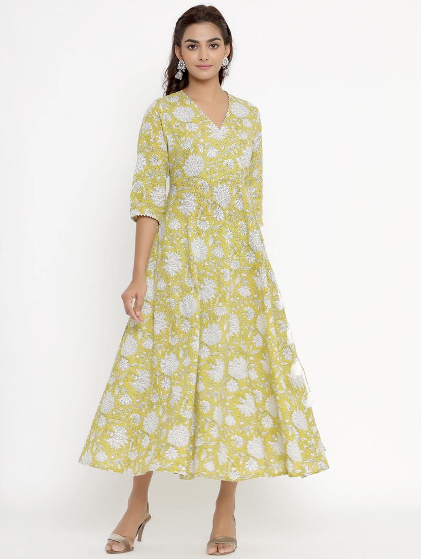 women's angrakha kurta - 17987360 - Zoom Image - 0