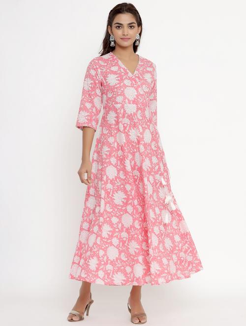 women's angrakha kurta - 17987361 - Standard Image - 0